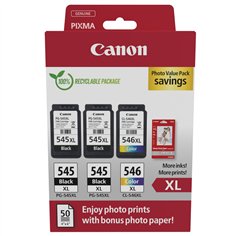 Canon PG-545 XL x2 / CL-546 XL Photo Value Pack