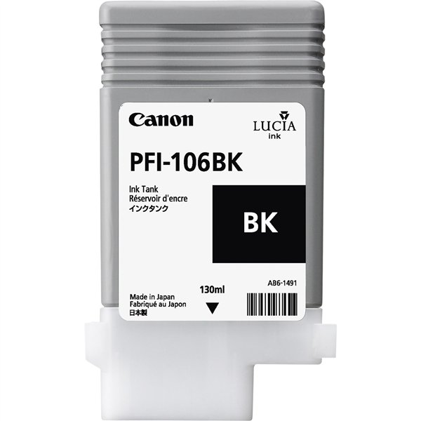 Canon PFI-106 BK cartuccia nero