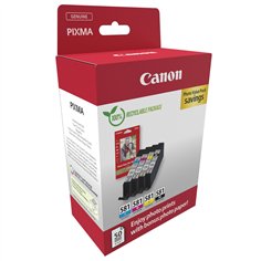 Canon CLI-581 BK/C/M/Y Photo Value Pack 2