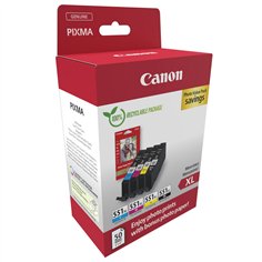 Canon CLI-551XL BK/C/M/Y Photo Value Pack 2