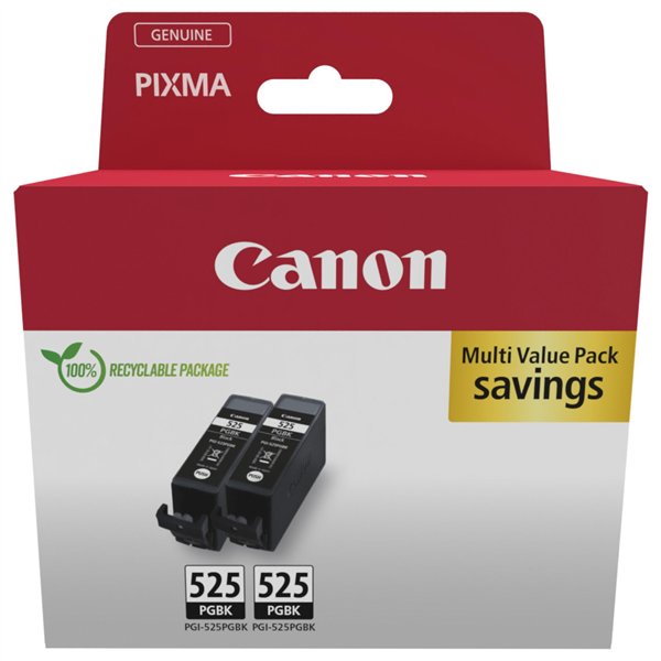 Canon PGI-525 PGBK nero Twin Pack