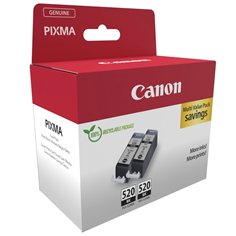 Canon PGI-520 BK nero Twin Pack 2