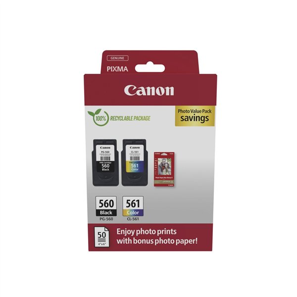 Canon PG-560 / CL-561 Photo Value Pack