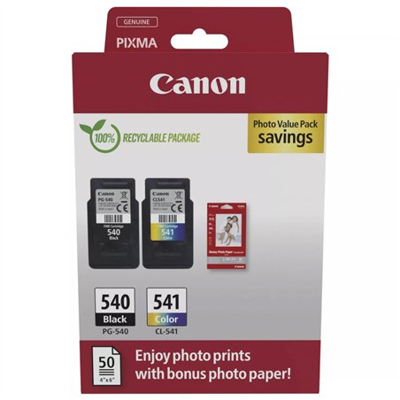 Canon PG-540 / CL-541 Photo Value Pack