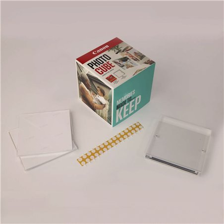 Canon PP-201 13x13 cm Photo Cube pacch.creativo bianco blu 40 f.