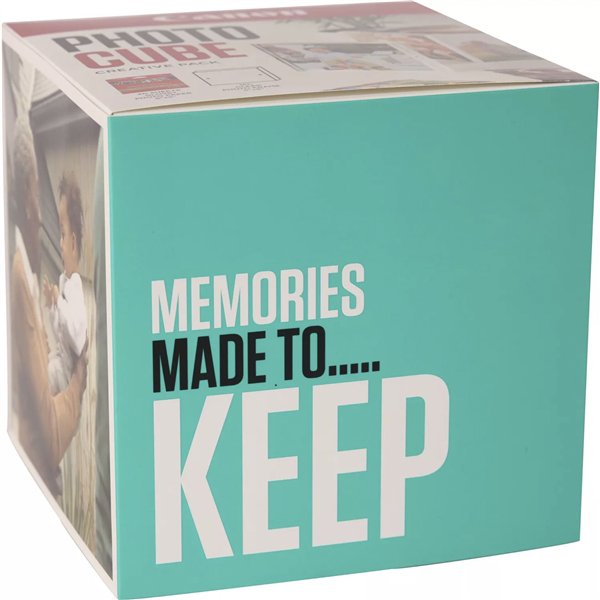 Canon PP-201 13x13 cm Photo Cube pacch.creativo bianco blu 40 f.