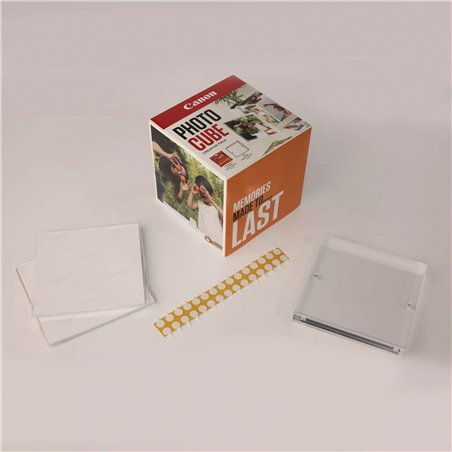 Canon PP-201 13x13 cm Photo Cube pacch.creativo bia. aranc. 40 f.