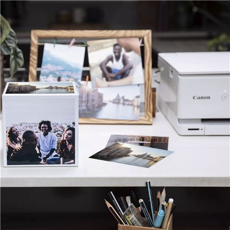 Canon PP-201 13x13 cm Photo Cube pacch.creativo bia. aranc. 40 f.