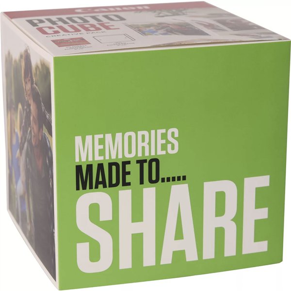Canon PP-201 13x13 cm Photo Cube pacch.creativo bian. verde 40 f.