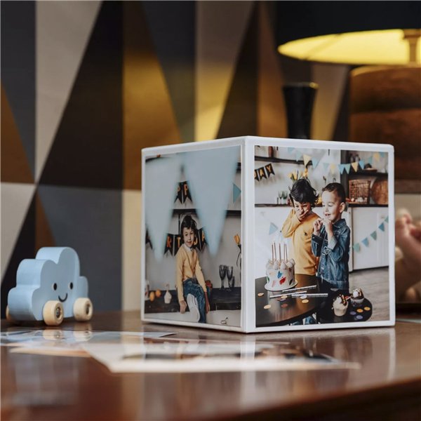 Canon PP-201 13x13 cm Photo Cube pacch.creativo bian. verde 40 f.