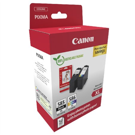 Canon PG-585 XL / CL-586 XL Photo Value Pack