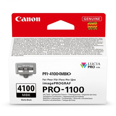 Canon PFI-4100 MBK nero opaco