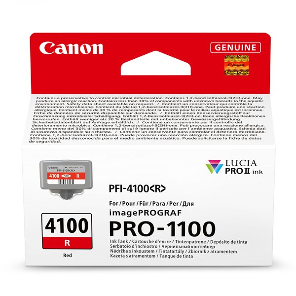 Canon PFI-4100 R rosso