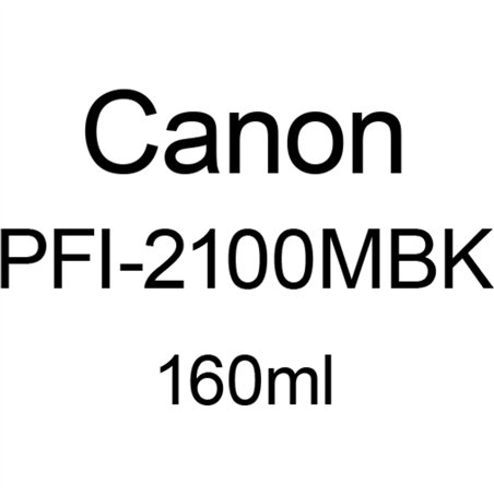 Canon PFI-2100 cart. opaco nero 160 ml