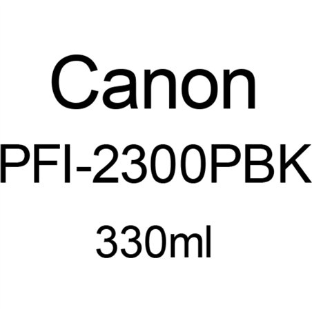 Canon PFI-2300 cart. foto nero 330 ml