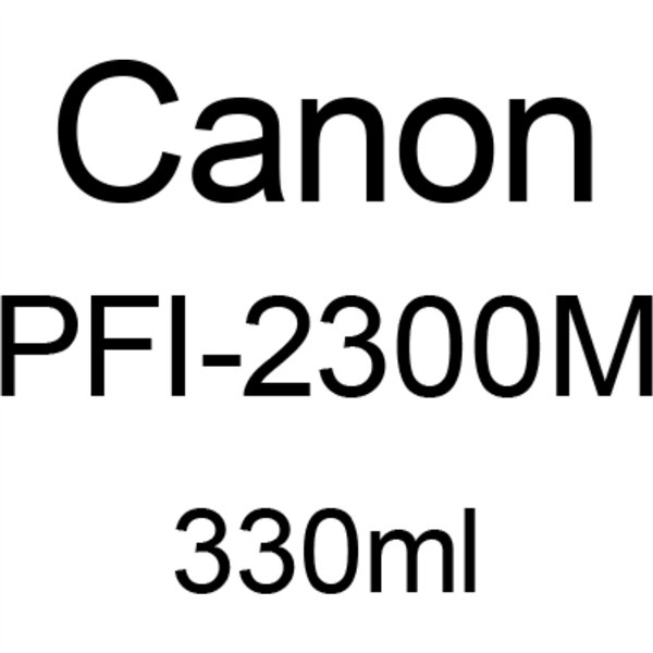 Canon PFI-2300 Cartucc. magenta 330 ml