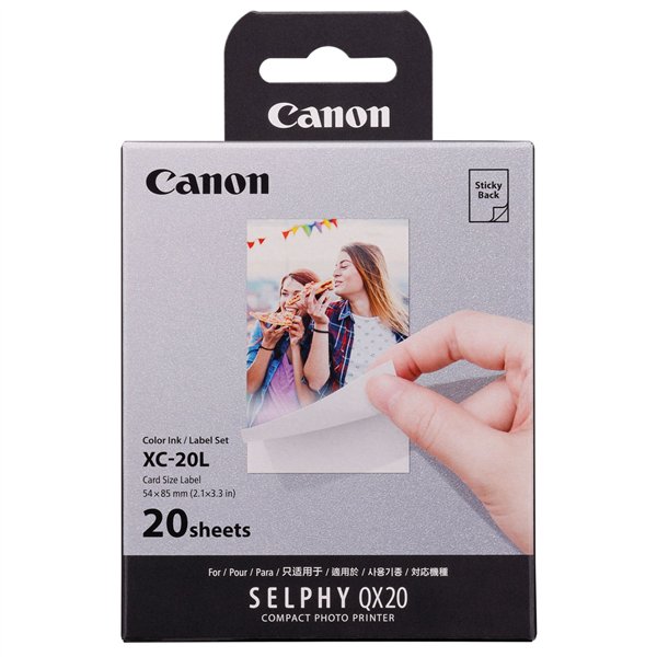 Canon XC-20 L kit sticker 20 f. 54 x 85 mm