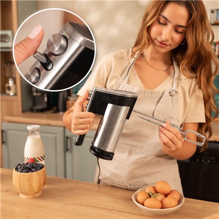 CECOTEC PowerTwist 500 Full Steel Handmixer