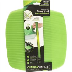 Charles Viancin BANANA LEAF 25x25 cm coperchio silic. verde