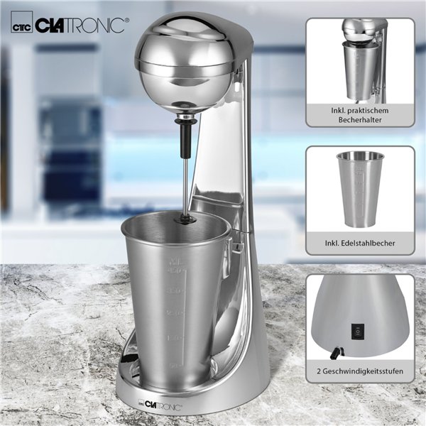 Clatronic BM 3472 cromato mixer da bar