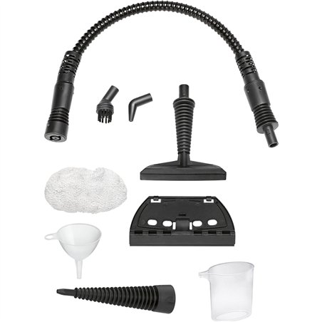 Clatronic DR 3653 giallo-nero Pulitore a Vapore accessori 9 p.