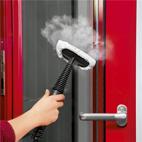 Clatronic DR 3653 giallo-nero Pulitore a Vapore accessori 9 p.