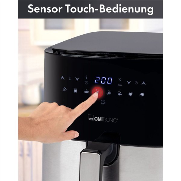 Clatronic FR 3782 H inox friggitrice ad aria calda