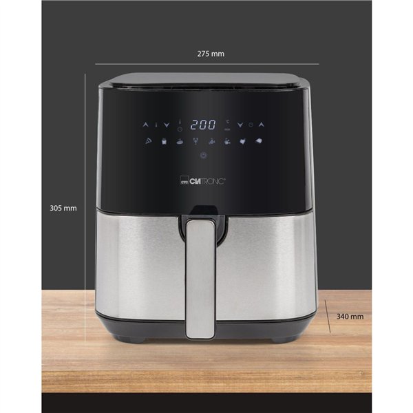 Clatronic FR 3782 H inox friggitrice ad aria calda
