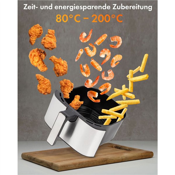 Clatronic FR 3782 H inox friggitrice ad aria calda