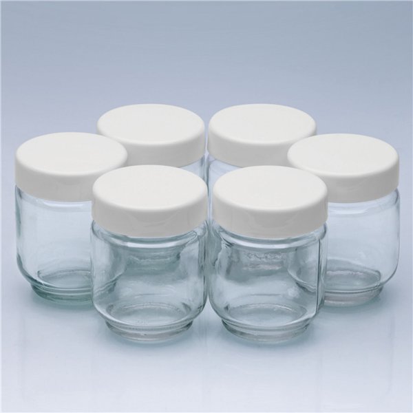 Clatronic JM 3344 bianco macchina per yogurt con 7 bicch.