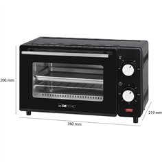 Clatronic MB 3746 nero fornetto 2