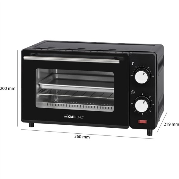 Clatronic MB 3746 nero fornetto