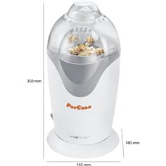 Clatronic PM 3635 bianco macchina aria calda p. popcorn 2