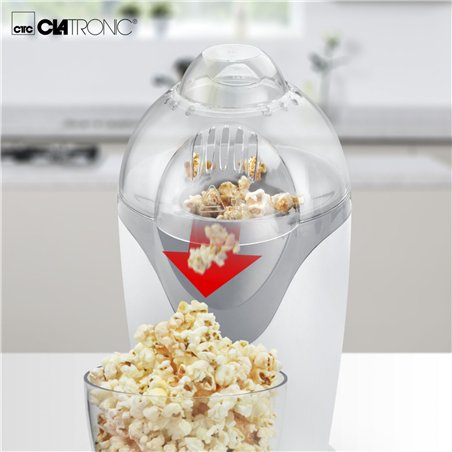 Clatronic PM 3635 bianco macchina aria calda p. popcorn
