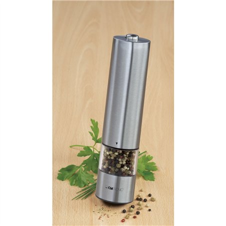 Clatronic PSM 3004 N inox macina sale e pepe batteria
