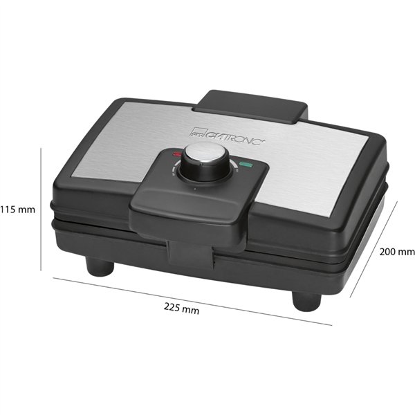 Clatronic WA 3606 ix macchina per waffle bruxell.