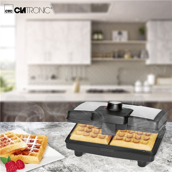 Clatronic WA 3606 ix macchina per waffle bruxell.