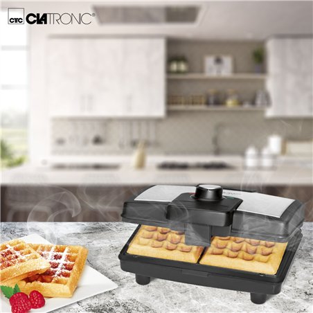 Clatronic WA 3606 ix macchina per waffle bruxell.