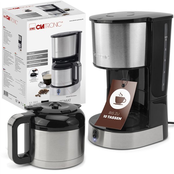 Clatronic KA 3805 macchina da caffè 10 tazze