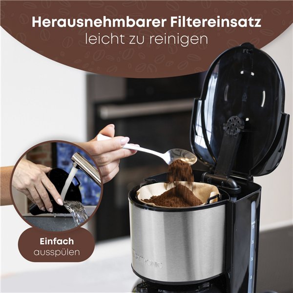 Clatronic KA 3805 macchina da caffè 10 tazze