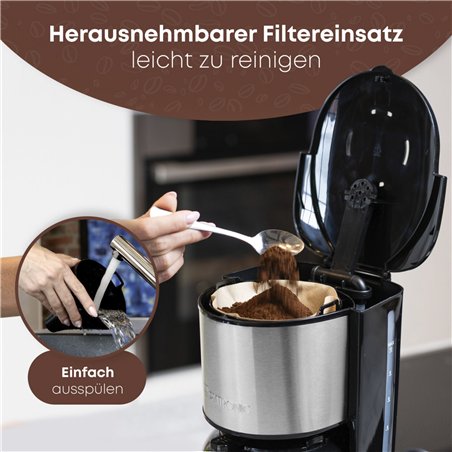 Clatronic KA 3805 macchina da caffè 10 tazze