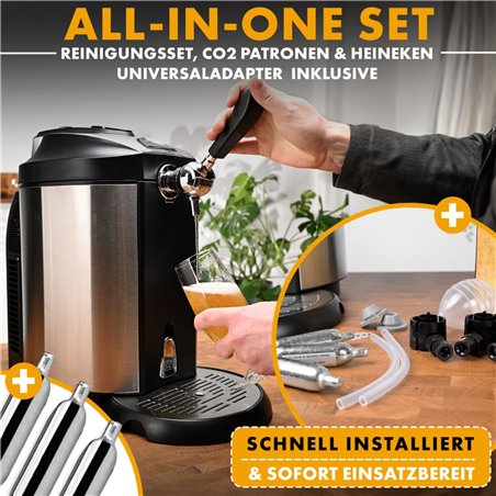 Clatronic BZ 3740 inox Beer Dispenser