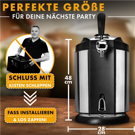 Clatronic BZ 3740 inox Beer Dispenser