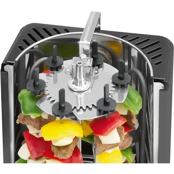 Clatronic DVG 3686 nero Döner Vertical multigrill