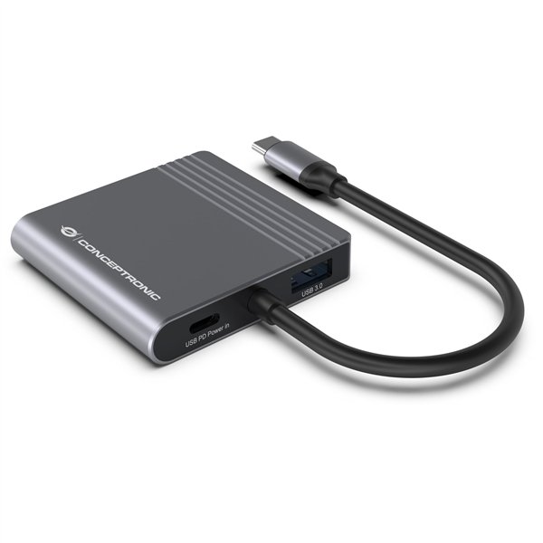 Conceptronic DONN13G 4-in-1 USB 3.2 Docking