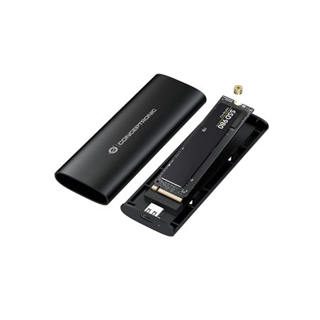 Conceptronic DANTE04B M.2 SATA/NVMe custodia SSD USB-C