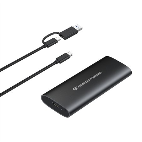 Conceptronic DANTE04B M.2 SATA/NVMe custodia SSD USB-C
