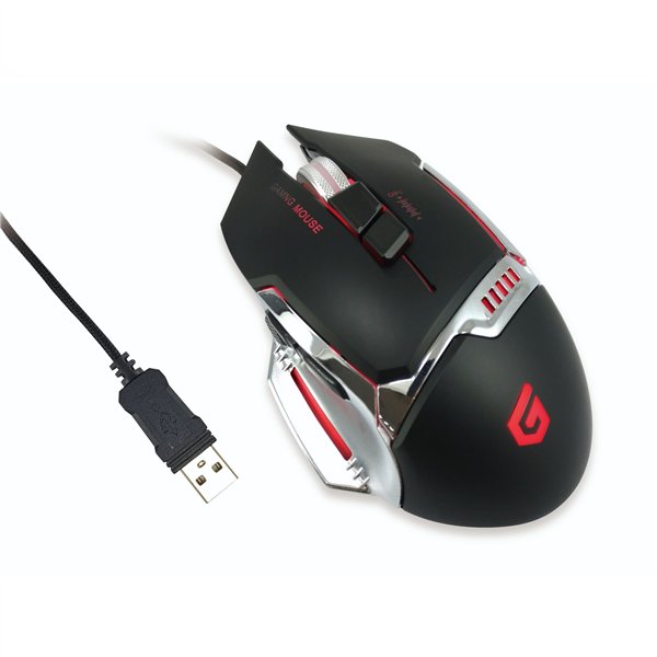 Conceptronic DJEBBEL02B mouse da gioco, 4000 DPI