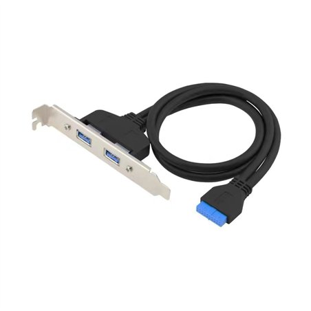 Conceptronic EMRICK11B 19-Pin Dual USB-Extension