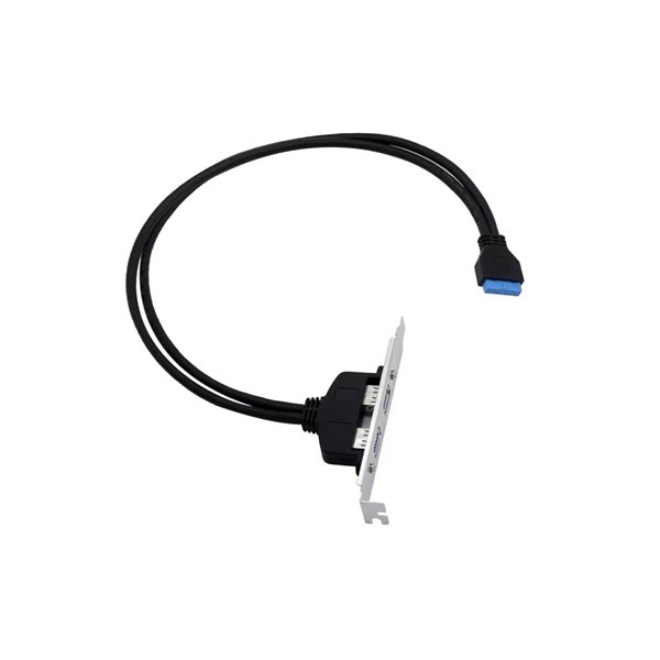 Conceptronic EMRICK11B 19-Pin Dual USB-Extension